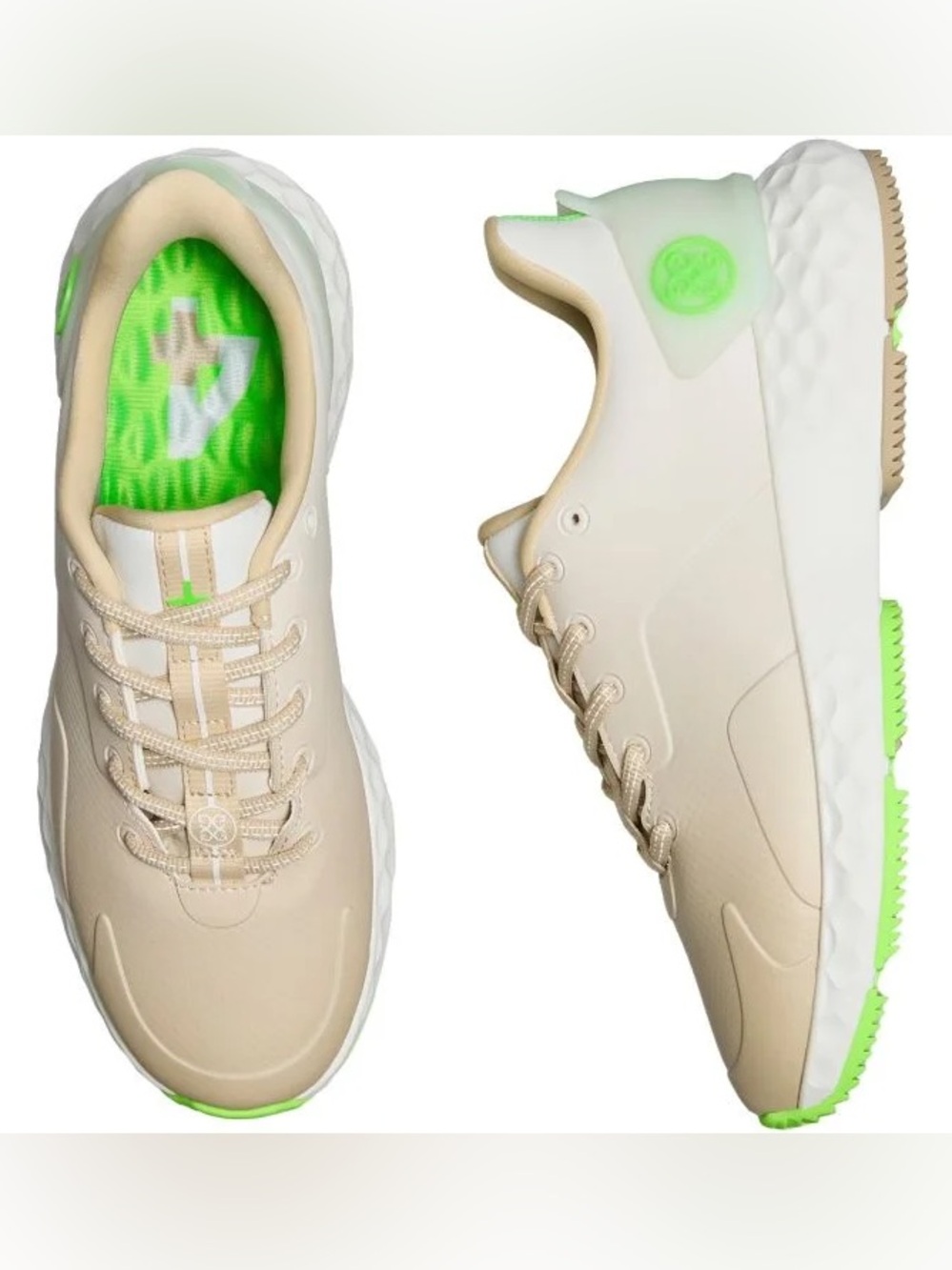 NWT G/FORE Womens MG4+ Gradient Golf Shoes - Stone